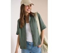 Cecil Leinen-Hemd in Khaki - Größe XL | Damen Blusen