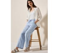 Cecil Leinen-Hose in Hellblau - Größe L | Damenhosen