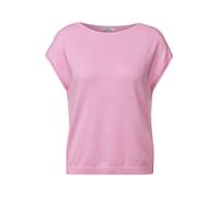 Cecil - Leinen-Look Strickpullover pink - Gr. - S