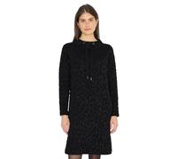 Cecil Damen Leo Jacquard Kleid in Schwarz, Gr: XL