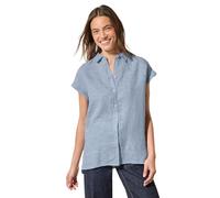 Cecil Linen_ Chambray Blouse Chambray Forever Blue S