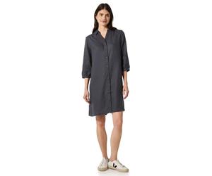 Cecil Linen_Solid Shirt Dress Volcanic Grey XL