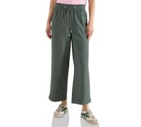 High Waist Wide Leg Hose aus Leinenmix