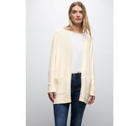 Cecil Longcardigan in Creme - Größe 36 | Damen Pullover Cardigans