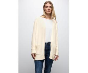 Cecil Longcardigan in Creme - Größe 36 | Damen Pullover Cardigans