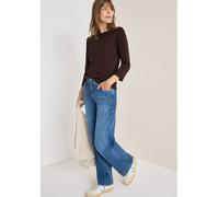 Cecil Damen 3127598 Basic U-Boot Shirt, Tartufo Brown, XS EU