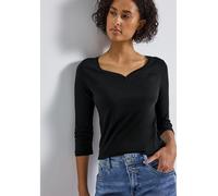 Cecil Longsleeve in Schwarz - Größe 36 | Damen Tops