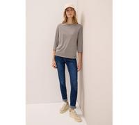 Cecil Longsleeve in Taupe - Größe M | Damen Tops
