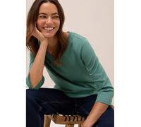 Cecil Longsleeve in Türkis - Größe M | Damen Tops