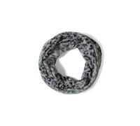 Loop CECIL, Damen, Gr. onesize, grau (dried olive grün), Stoff, 50% Polyester, 50% Viskose, gemustert, Modetücher Loop, mit Animal Print (84347028-0) dried olive grün