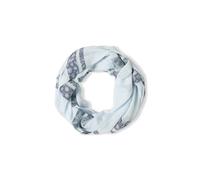 Cecil Damen Loop Schal mit Leo-Streifen in Blau, Gr: One size