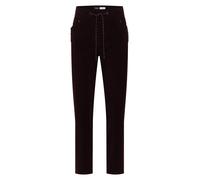 Cordhose CECIL, Damen, Gr. XL, Länge 28, berry rot, Cord, 98% Baumwolle, 2% Elasthan, unifarben, comfort fit knöchelfrei, Hosen Cordhose, mit Elastikbund (11257613-XL) berry rot