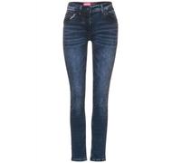 CECIL - Loose Fit Jeans - Scarlett blau - Gr. - 28