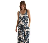 Cecil Maxikleid mit V-Neck und Print Palm Breeze Green XL