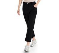 Stoffhose CECIL, Damen, Gr. 31, Länge 26, schwarz, Web, 96% Baumwolle, 4% Elasthan, unifarben, comfort fit 7/8-Länge, Hosen Stoffhose, aus Baumwolle mit Stretchanteil (13169628-31) schwarz