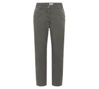 Cecil - Mid Waist Slim Leg Hose im Casual Fit grün - Gr. - 26