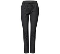 Stoffhose CECIL, Damen, Gr. XS, Länge 30, grau (truffle braun), Stoff, 64% Polyester, 30% Viskose, 6% Elasthan, unifarben, comfort fit lang, Hosen Stoffhose, in Unifarbe (46941448-XS) truffle braun