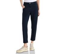 Stoffhose CECIL, Damen, Gr. 28, Länge 26, universal blau, Web, 96% Baumwolle, 4% Elasthan, unifarben, comfort fit 7/8-Länge, Hosen Stoffhose, aus Baumwolle mit Stretchanteil (67126151-28) universal bl