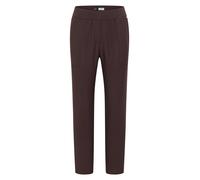 CECIL - Mid Waist Slim Leg Hose im Loose Fit brown cacao - Gr. - 28