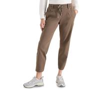 Cecil Mid Waist Slim Leg Hose im Loose Fit Coffee Taupe M