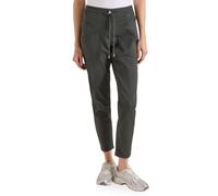 Cecil Mid Waist Slim Leg Hose im Washed-Look Clear Khaki S