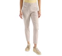 Stoffhose CECIL "Style Chelsea", Damen, Gr. S (38), Länge 28, grain beige, Web, Obermaterial: 60% Lyocell, 37% Baumwolle, 3% Elasthan, unifarben, loose fit lang, Hosen Stoffhose, Sommerhose im Washed-