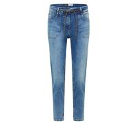 Comfort-fit-Jeans CECIL, Damen, Gr. 32, Länge 30, blau (light blau wash), Jeans, 83% Baumwolle, 15% Polyester, 2% Elasthan, unifarben, lang, Jeans, Middle Waist (69066035-32) light blau wash