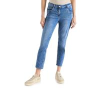 Comfort-fit-Jeans CECIL, Herren, Gr. 33, Länge 26, light blau washed, Jeans, 78% Baumwolle, 20% Polyester, 2% Elasthan, unifarben, 7/8-Länge, Jeans, 5-Pocket-Style (66993060-33) light blau washed