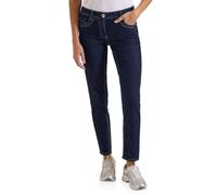 Mid Waist Straight Leg Jeans im Casual Fit