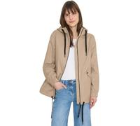 Windbreaker CECIL, Damen, Gr. L (42), crispy camel, Web, 55% Baumwolle, 38% Polyester, 7% Polyamid, unifarben, comfort fit normal, ohne Ausschnitt, Bündchen, Jacken Windbreaker, im soften Baumwoll-Mix