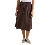 Cecil Midi-Rock in elastischer Qualität Brown Cacao XXL