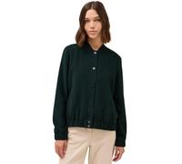 Blouson CECIL, Damen, Gr. XXL (46), ink grün, Stoff, 98% Polyester, 2% Elasthan, unifarben, casual, normal normal, hoch geschlossener Ausschnitt, Langarm Bündchen, Jacken, mit Stehkragen (48287133-XXL