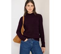 Cecil mit Stehkragen und Loch-Design (27749947-XL) eggplant rot