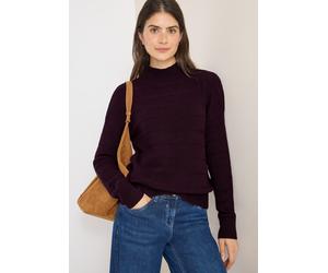 Cecil mit Stehkragen und Loch-Design (27749947-XL) eggplant rot