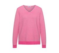 Cecil Damen 3017903 Pullover im Two-Tone-Look mit V-Neck (1er Pack)