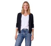 Cecil Strickjacke NOS Structured V-Neck, 60% Baumwolle/40% Viskose, Gr. M (40) urban dunkelblau