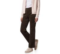 Cecil Cordhose Neele Soft Corduroy hoch geschnitten gerades Bein lockerer Sitz Braun XXL Länge 30