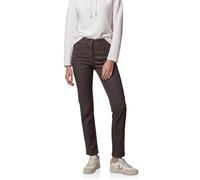 Cecil Stoffhose Style Toronto – Mid Waist, gerades Bein, Slim Fit, truffle braun Gr. 28 L30