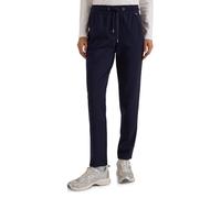 Stoffhose CECIL, Damen, Gr. XXL, Länge 30, urban dunkelblau, Stoff, 61% Viskose, 32% Polyamid, 7% Elasthan, unifarben, normal lang, Hosen Stoffhose, Middle Waist (41361851-XXL) urban dunkelblau