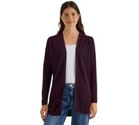 Cecil Offener Cardigan mit Langen Ärmeln Eggplant red S