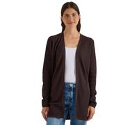 Cardigan CECIL, Damen, Gr. XS (36), truffle braun, Strickjacken, im soften Baumwoll-Mix (61292869-XS) truffle braun