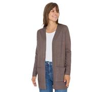 Cecil Damen Offener Cosy Cardigan in Braun, Gr: M