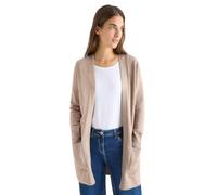 Cecil Offener Cosy Cardigan Taupe Melange S