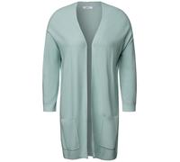 Cecil - Offener Feinstrick Cardigan grün - Gr. - L