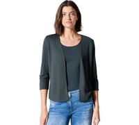 Cecil Open Crepe Jacket Slate Khaki XL