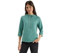 CECIL Damen 3227761 Ottoman Shirt, Jewel Green, L