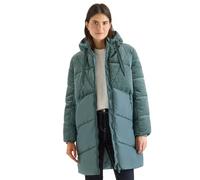 CECIL Puffer Mantel mit Cordmix ice hill green L