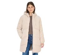 CECIL Puffer Mantel mit Cordmix teddy vanilla white M