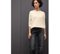 Cecil Pullover in Creme - Größe 44 | Damen Pullover Cardigans