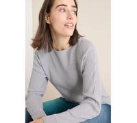 Cecil Damen Cosy Strukturmix Dolman in Grau, Gr: XL